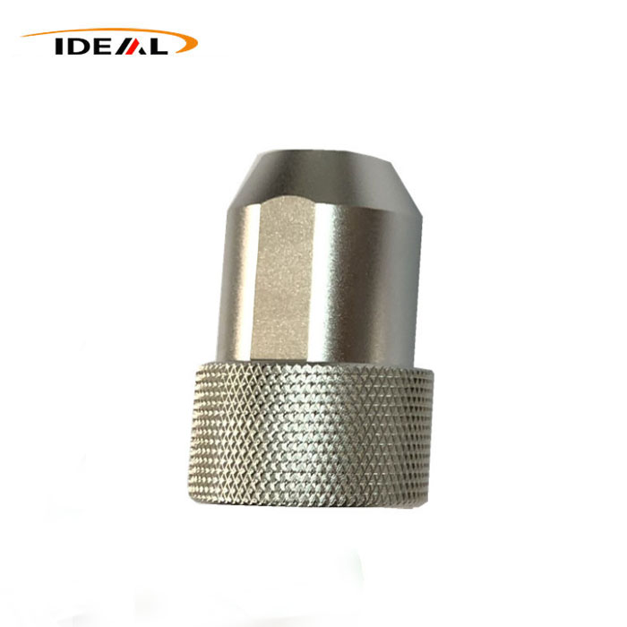 Pembuatan CNC Knurled 303/304/316 / 316L bahagian keluli tahan karat